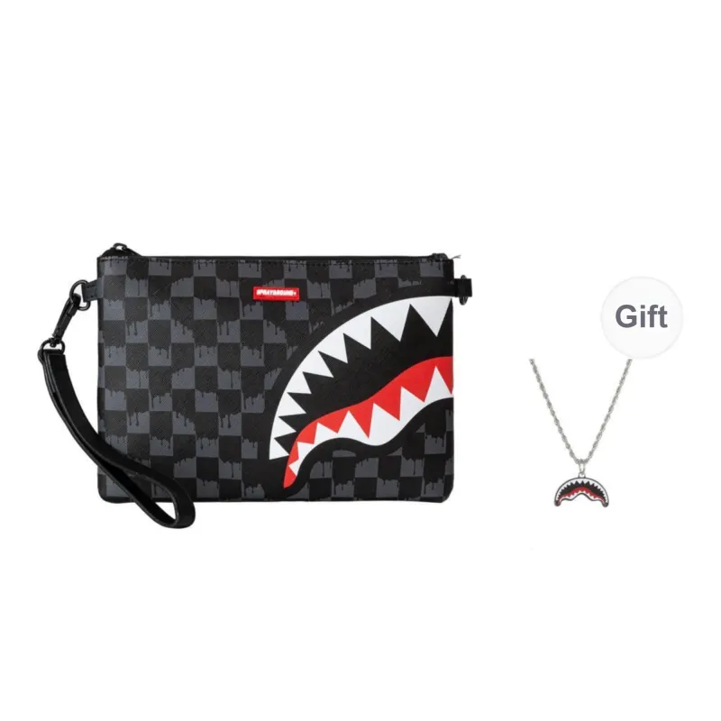 SPRAYGROUND PVC Handheld Clutch Unisex-5