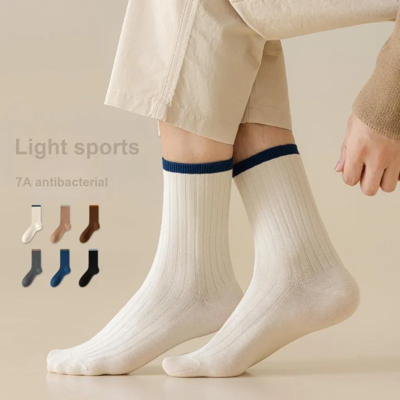 Caramella Mid Calf Socks Men's Combo Set-1