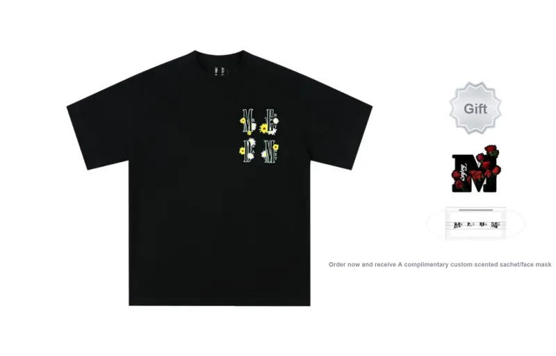 MEDM MR. ENJOYDA MONEY Floral Collection T Shirt Unisex-0