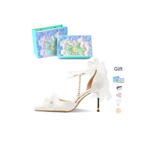 Feo Dvke Узкий каблук Высокие каблуки 6 см 8 см Женские Подарочный набор в коробке