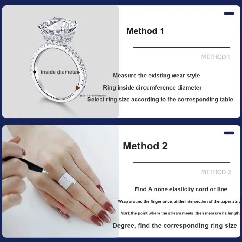 KAILEIFU S925 Silver Rings Unisex Silver-1