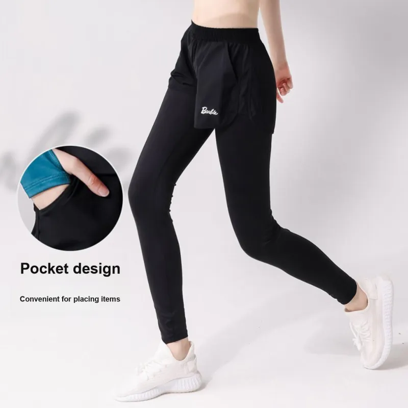 Barbie Sports Pants Women's Black-1