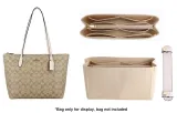 [Coach 30]Ecru Pressure-Relief Shoulder Strap Pad (New Upgrade·More Invisible)+Storage Liner Set
