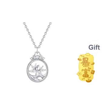 CHAOHONGJI S925 Silver Necklaces Women's