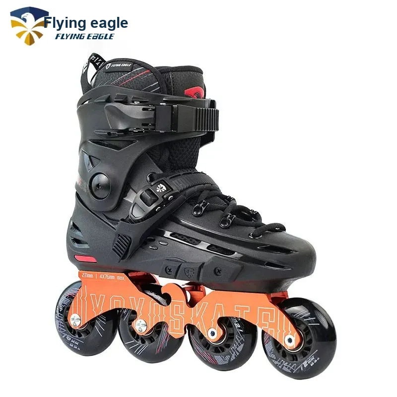 FLYING EAGLE Inline Skates EPS Liner Outdoor Unisex Black Red-2