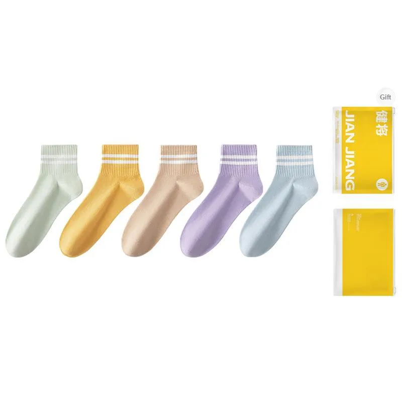 Master Mid Calf Socks Women's Shopping Bag Combo Set-21