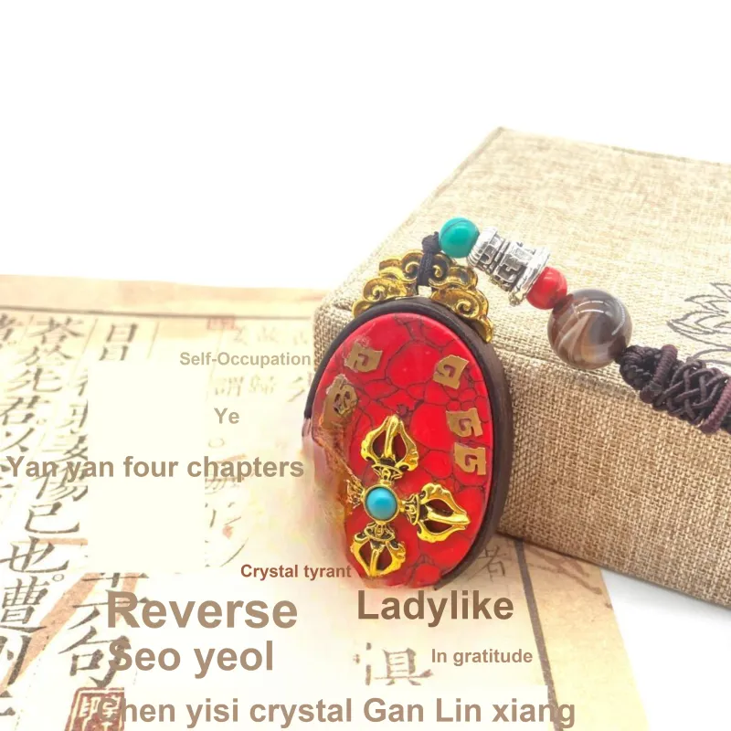 ERXI Wooden Necklaces Unisex-3
