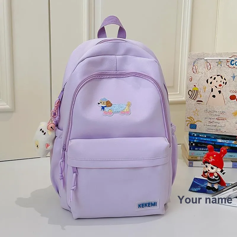 Wolfhorse Polyester Backpack Unisex Multicolor-3