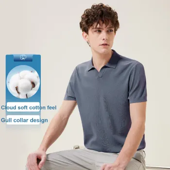 Red bean Polo Shirts Men