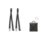 Adjustable Leather Strap Black (2 Pieces) Original Shoulder Strap 55-65[64-80cm]