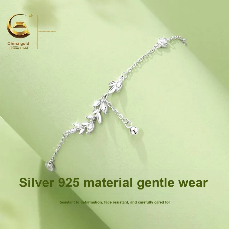Central Fashion Silver 925 Bracelets Women's-3