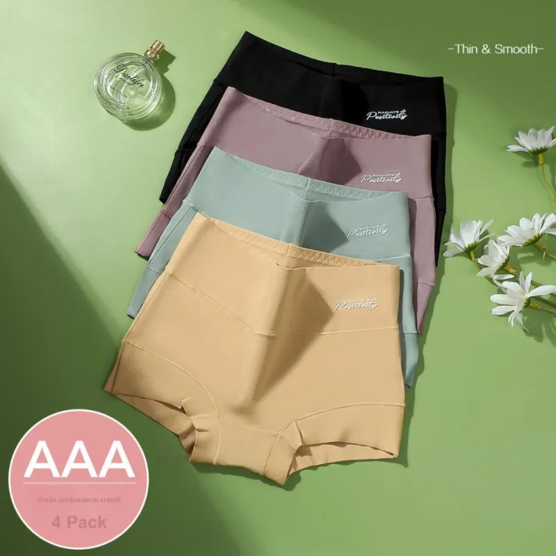 Red Bean Underpants Women's 4 Pack-1