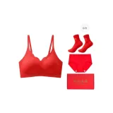 [Gift Box Set]1 Bra+Underpants+Socks+Box
