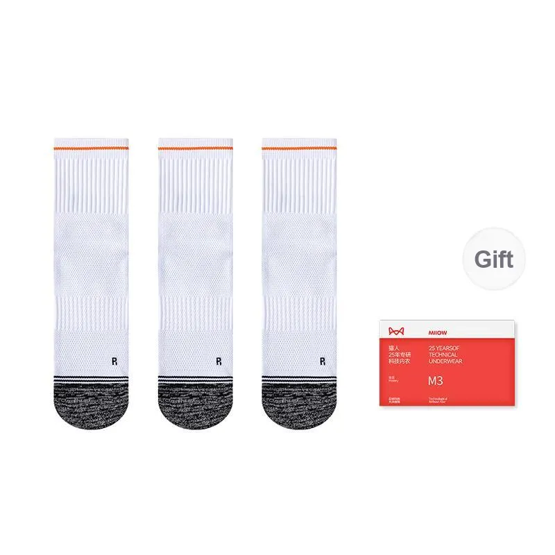 MIIOW Trend Party Series Mid-Calf Socks Men's Gift Box Combination-7