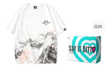 LAMLICKA T Shirt Gift Box Set Unisex White