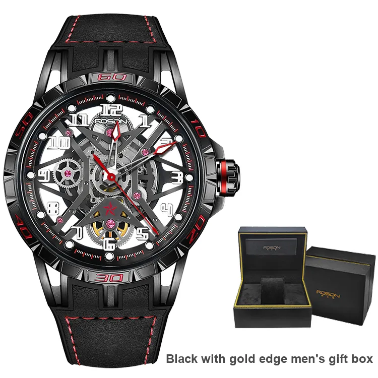 ROSDN Climber Xingji Collection Automatic Mechanical Movement Watch Men's Watches Silver Dial G2711-9