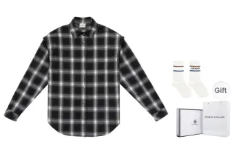 Charlie Luciano Shirt Unisex Black White