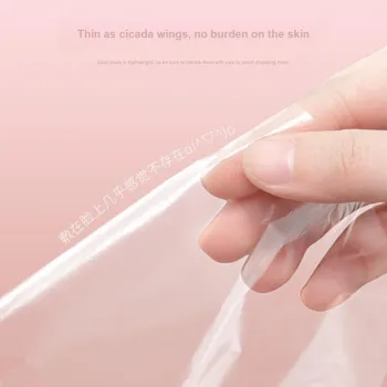 A Few More Cute Disposable Plastic Transparent Facial Skin Infusion Beauty Salon Facial Mask Sheets