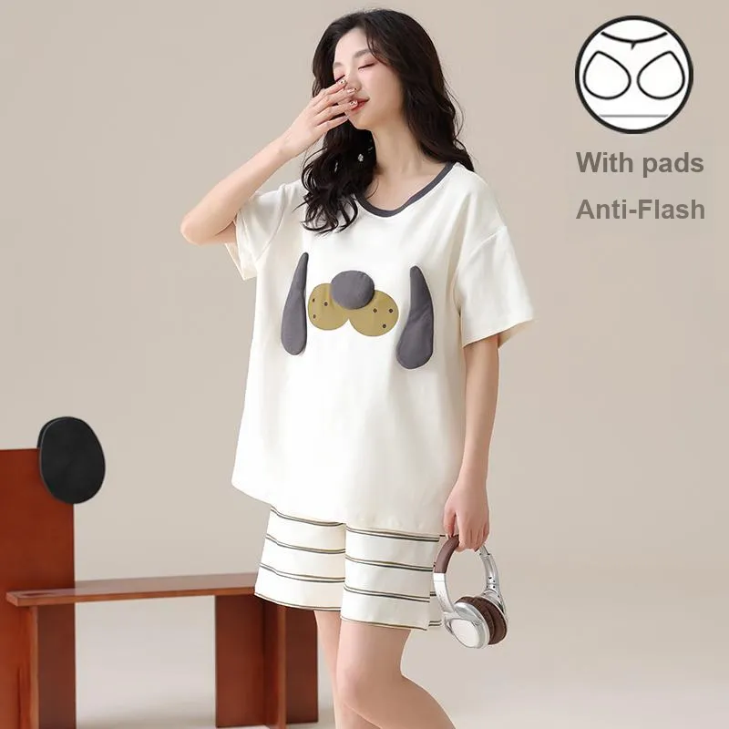 CHUDUAN Pajama Set Women's Image Color-5