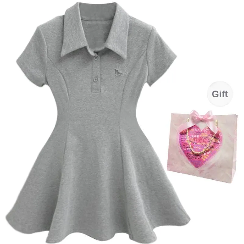 AINUOERMY Short Sleeved Dress Women's-61