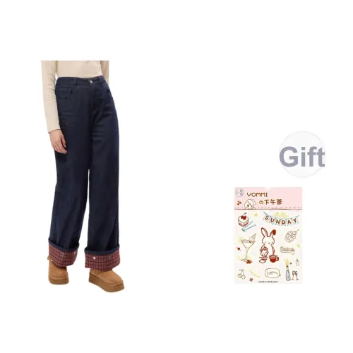 ZIHAN Темные джинсы синий женские