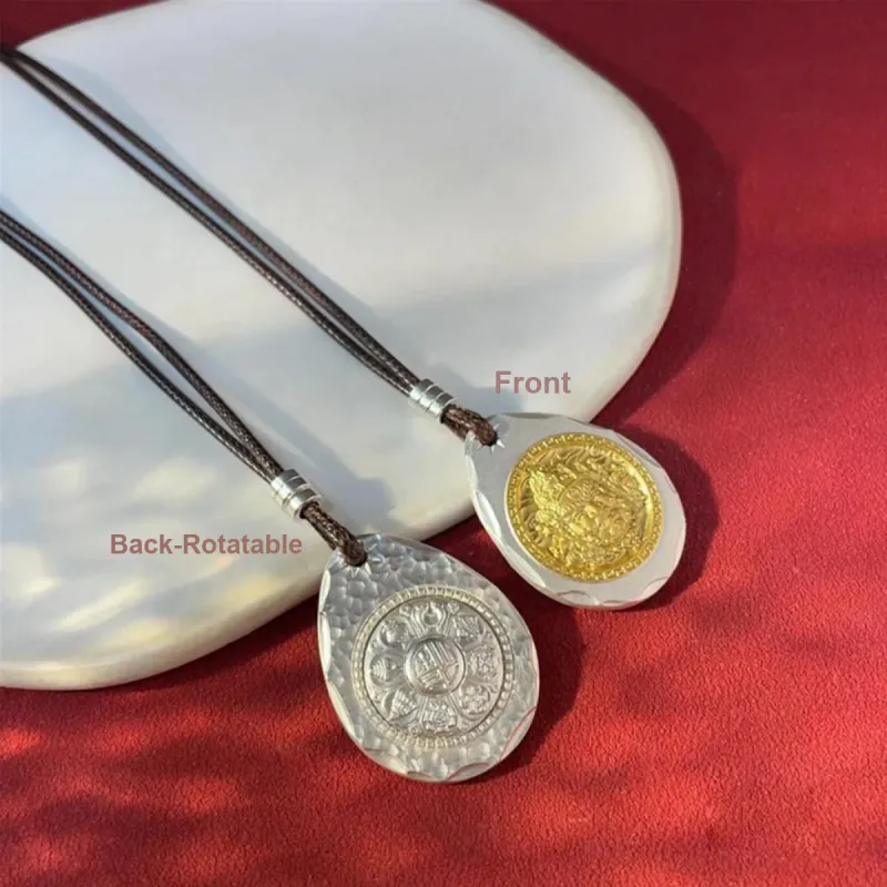 CUTE DAME Sterling Silver Necklaces Unisex-9