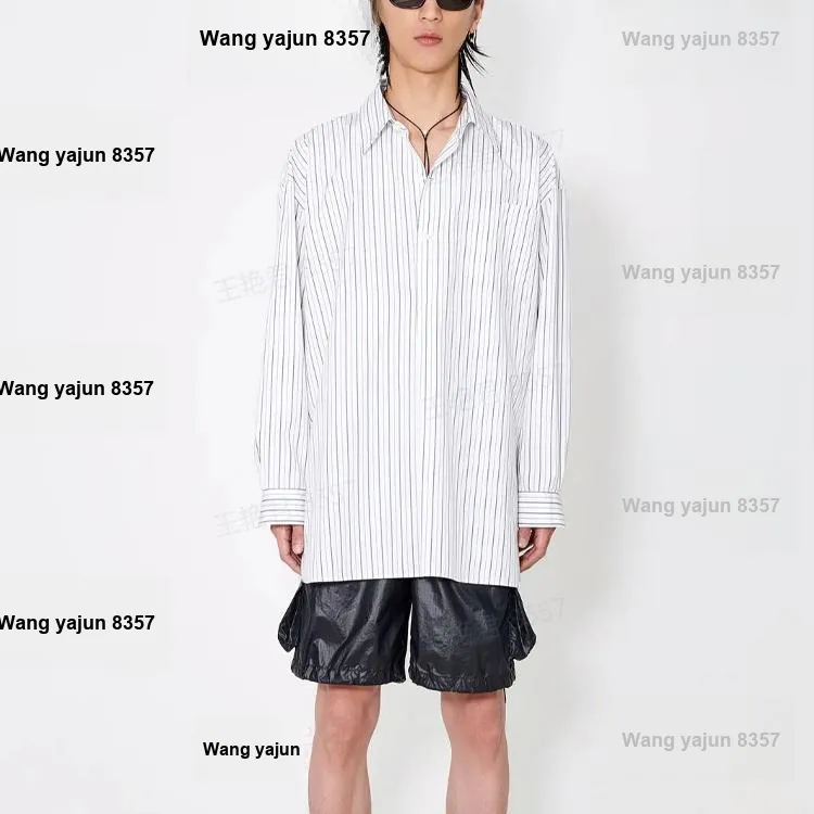 OUR LEGACY Striped Long Sleeved Buttoned Shirt-1