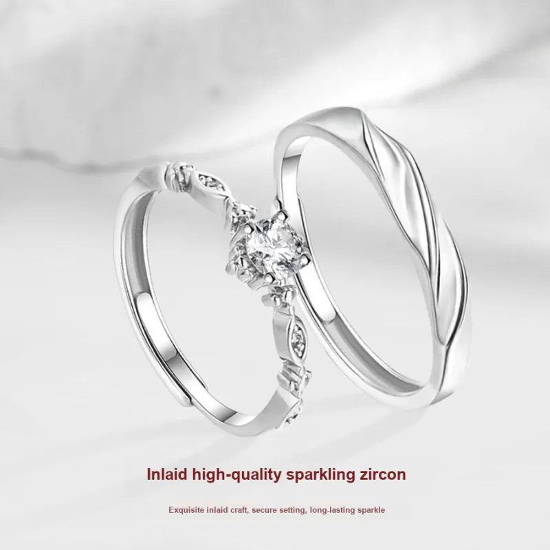 Master Kim Niche Luxury Design Advanced Touch Adjustable Opening Ring Unisex-3
