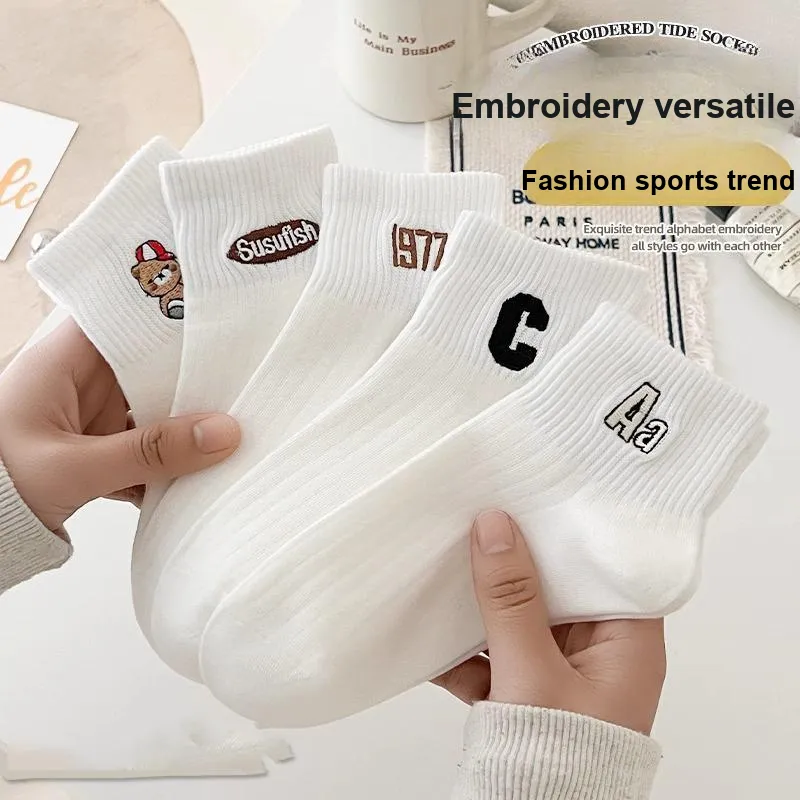 DAMOS·LOVE Ankle Socks Women's 5 Pack-3