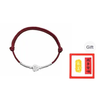Chongqing Gold Store 999 Fine Silver Bracelets Unisex
