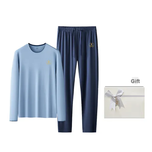 DUINIDESIYU Pajama Set Men's Gift Box Set