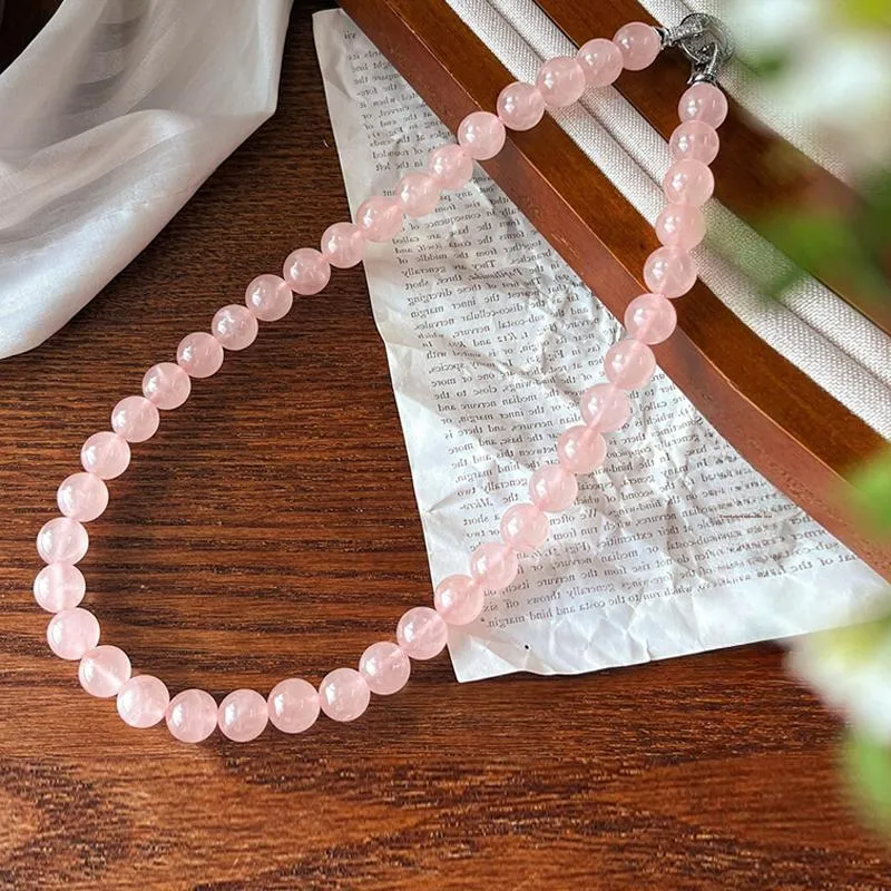 Long Fu Crystal Necklaces Women's-1