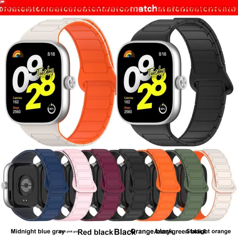 CHRROTA Watch Band Apple Compatibility Silicone Material-1