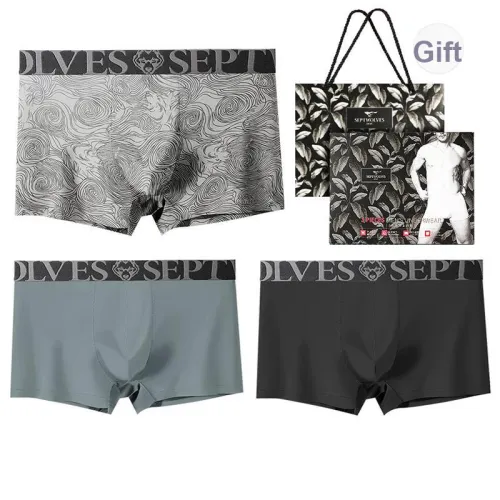 SEPTWOLVES Мужское нижнее белье 3 штуки набор в подарочной коробке