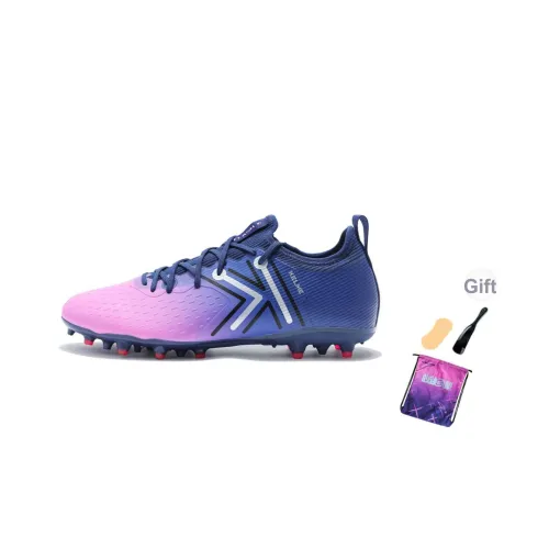 KELME Ji Di 5,0 MG Multi Ground Амортизация Износостойкие футбольные бутсы Wear Унисекс Темно-синий Неоновый розовый