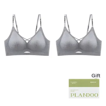 PLANDOO Bra Women's 2 Pack Shopping Bag