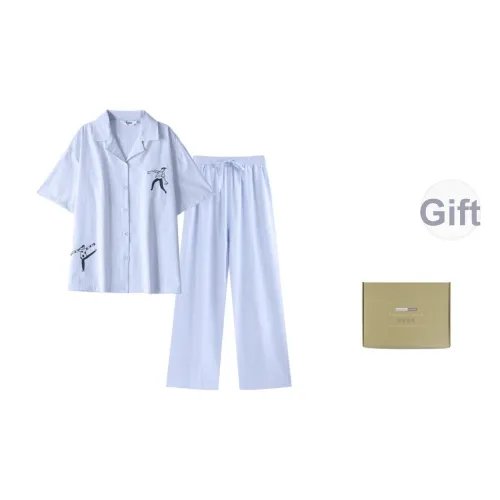 Wabi Town Pajama Подарочная коробка Женские Светло-синий