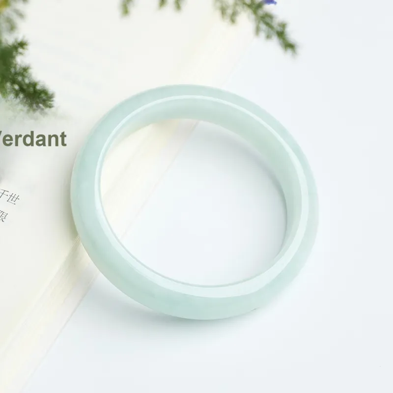 Bubble Scallops Ice Glutinous Jadeite Bangles Women's-4