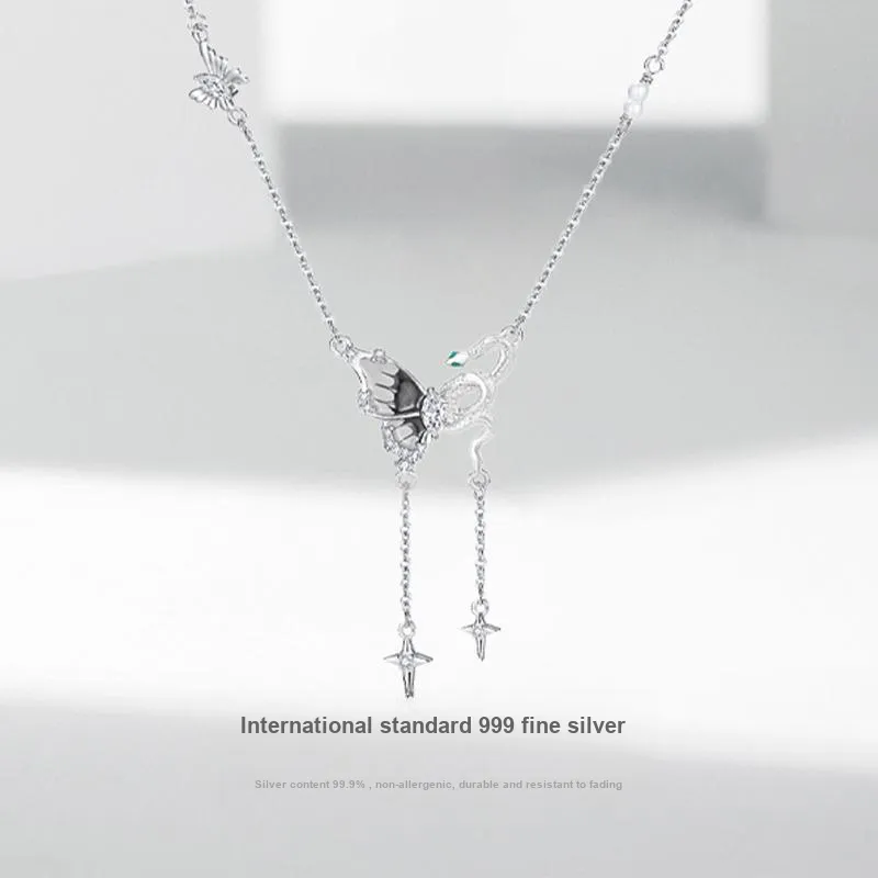 JUICY GRAPE S999 Fine Silver Necklaces Women's-2