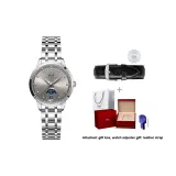True Gray Dial Steel Band-Women's Watch
