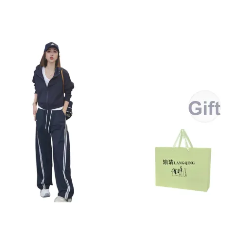 LANGQING Женские Повседневные Костюмы
