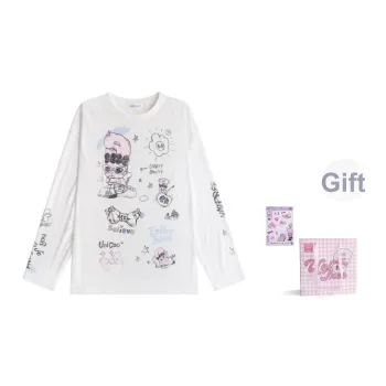 UNIFREE x AISILELIANMINGKUAN T Shirt Women's White