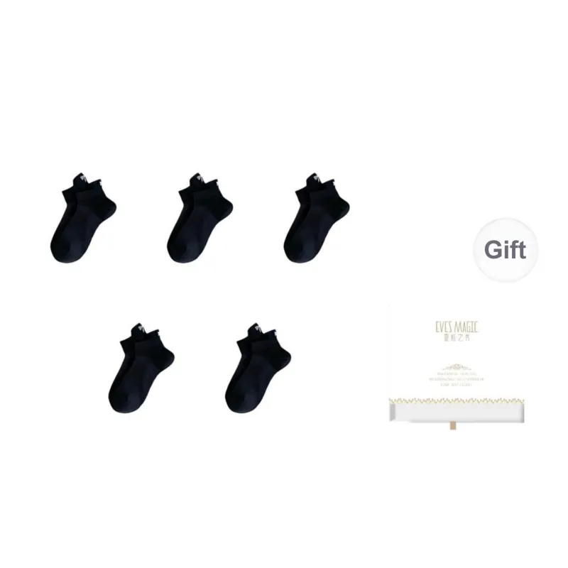XIA.WA.ZHI.XIU Ankle Socks Women's Box 5 Pack-24