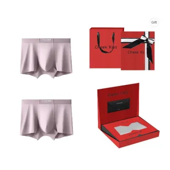 Cheekkiss Underpants Men's Gift Box Of 2 Strips