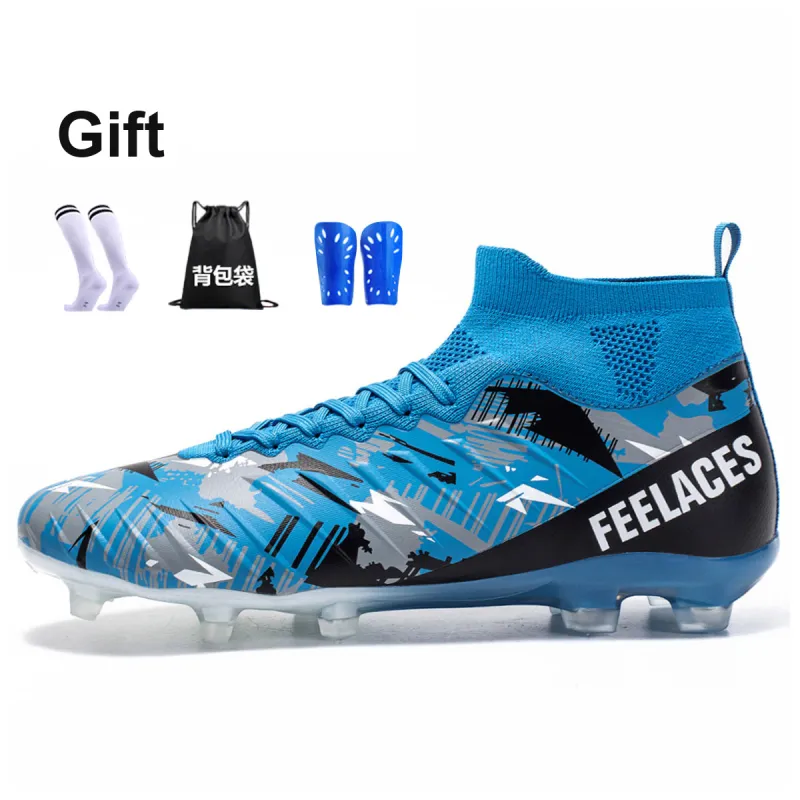 FEELACES Soccer Shoes Unisex Ice Sharp White, Pink Climb 1.0-13