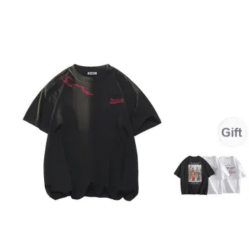 BRUMAIRE T Shirt Unisex Black Comes With Random Print Short Sleeved Shirt
