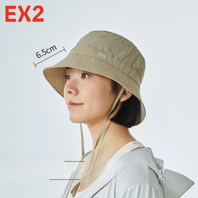 EX2 YIHAISHI Polyamide Flat Top Bucket Hat Unisex Multicolor-10