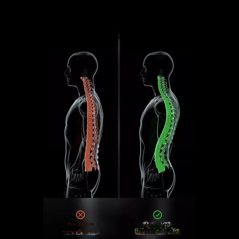 PEAK Back Support Braces Fitness Running Breathable Protective Compression Black Polyester Spandex Nylon Unisex-4