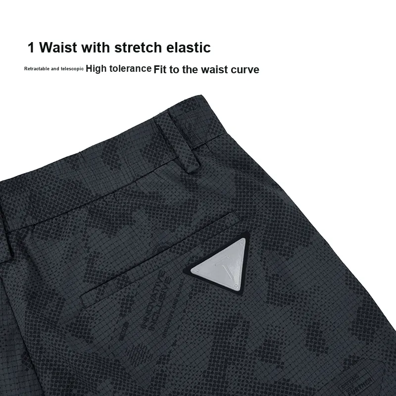 EUROPEAN TOUR Casual Shorts Men's Black-6