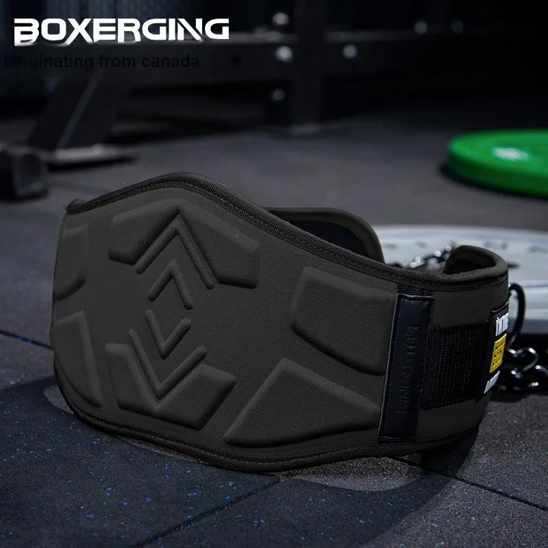 Competition Back Support Braces Protective Slip Resistant Black Green Polyester EVA Unisex-7
